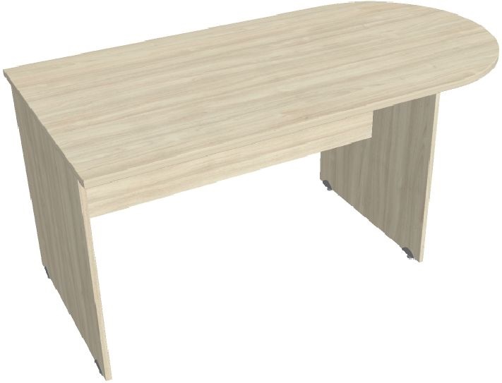 Hobis GATE GP 1600 1 akác 160 cm íves tárgyaló asztal