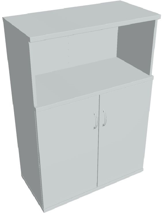 Hobis STRONG S 3 80 02 szürke 115,2x80 cm ajtós polcos szekrény