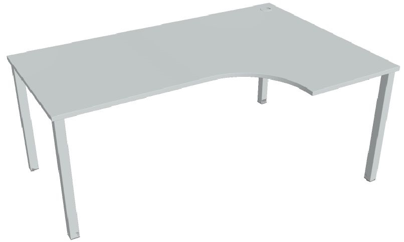 Hobis UNI UE 1800 60 L szürke 180x120 cm bal ergo asztal