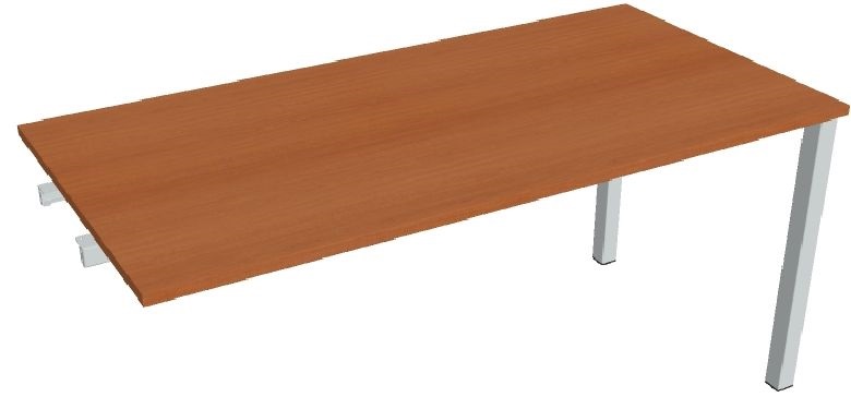 Hobis UNI UJ 1600 R cseresznye 160 cm egyenes, összekapcsoláshoz tárgyaló asztal
