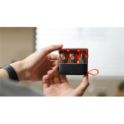 Hohem 2db mikrofon 1db vevőegység vezeték nélküli mikrofon + töltőtok