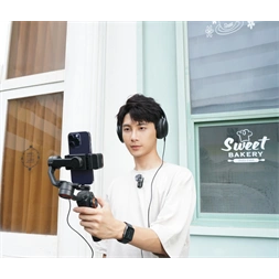 Hohem 2db mikrofon 1db vevőegység vezeték nélküli mikrofon + töltőtok