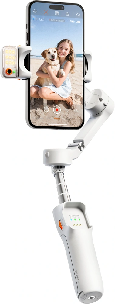 Hohem iSteady V3 Ultra fehér stabilizátor