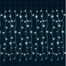 Home KAF 210LC  kültéri/2 m x 1 m/210 db hidegfehér LED-es fényfüggöny