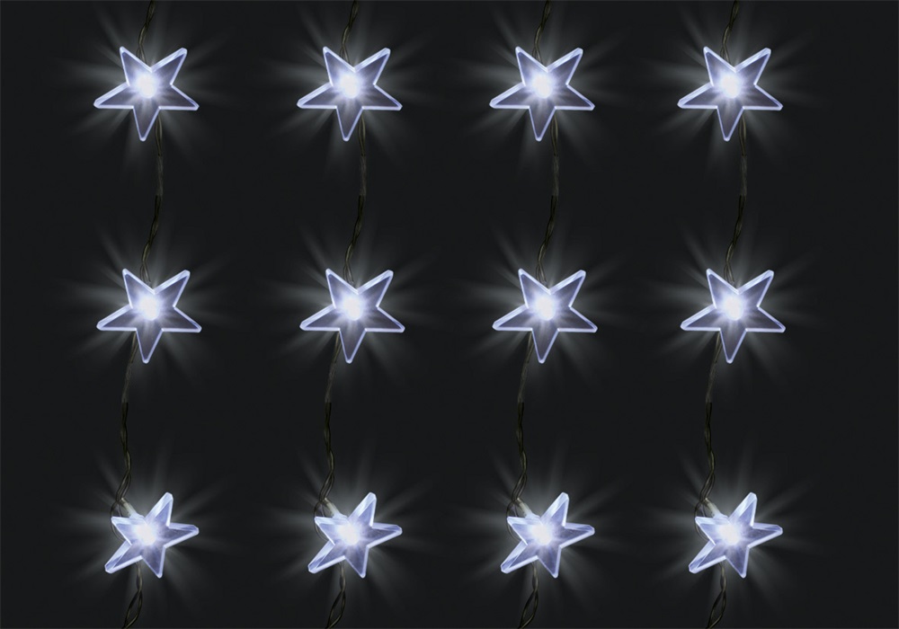 Home  KAF 48L LED-es csillag fényfüggöny