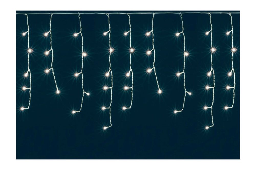 Home KAF 50C LED/WH 0,81m/50 LED/beltéri/hideg fehér karácsonyi fényfüggöny
