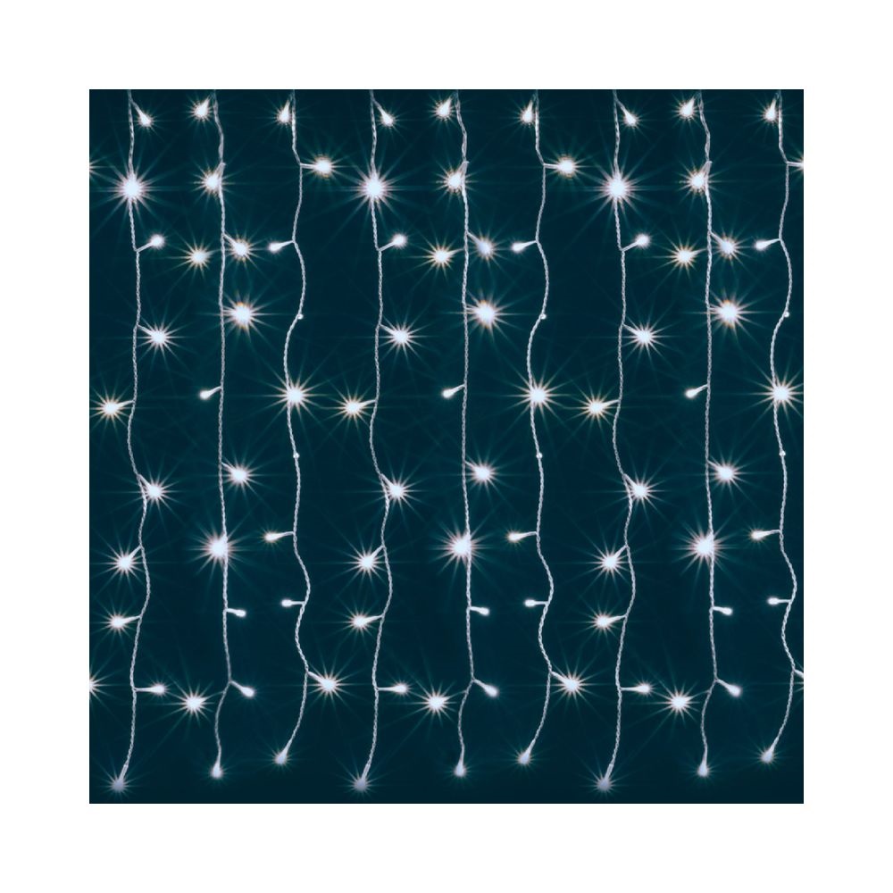 Home KIN 168C/WH 1,2m/168 LED/kül-beltéri/hideg fehér karácsonyi fényfüggöny