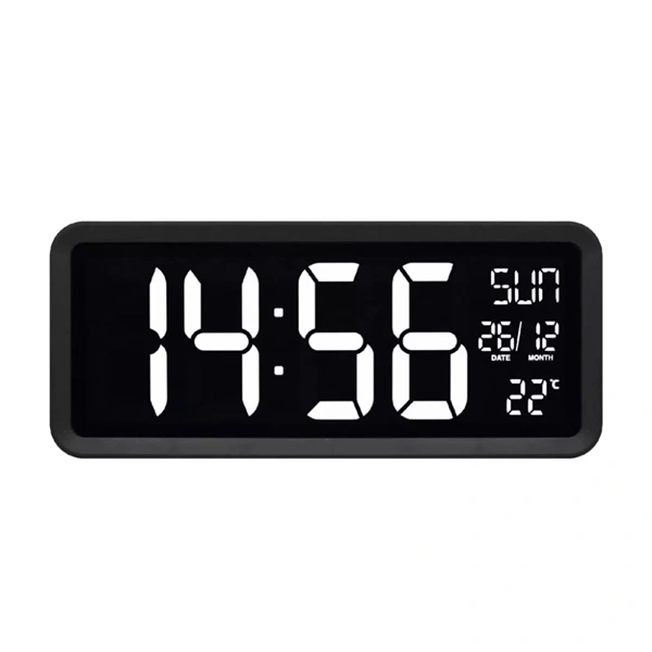 Home LTCJUMBO hőmérővel LED asztali/fali óra