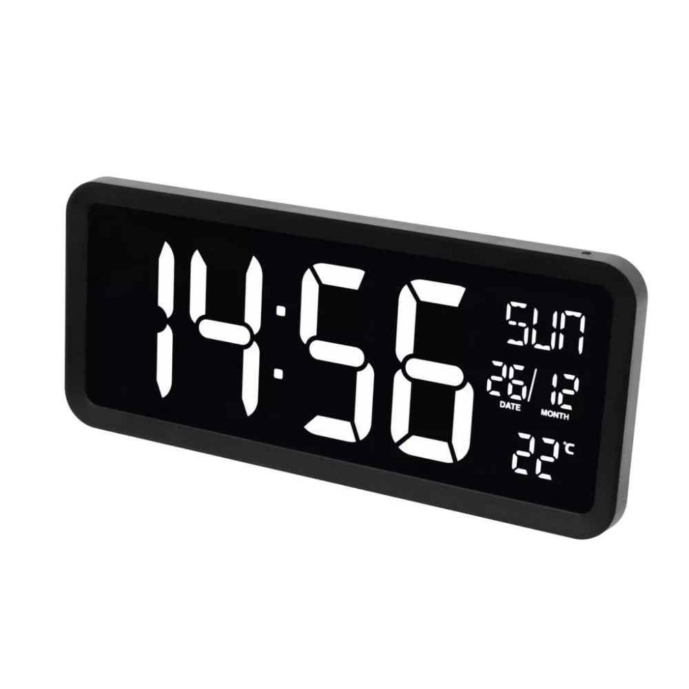 Home LTCJUMBO hőmérővel LED asztali/fali óra