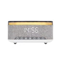 Home LTCR06 ébresztőórával Qi töltővel multimédia lejátszó