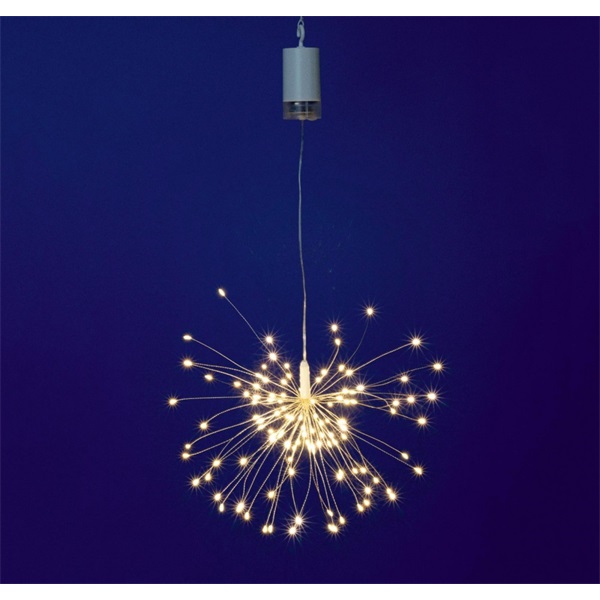 Home MFW 120/WW Micro 8 funkciós/kül-beltéri LED-es melegfehér tüzijáték dekoráció