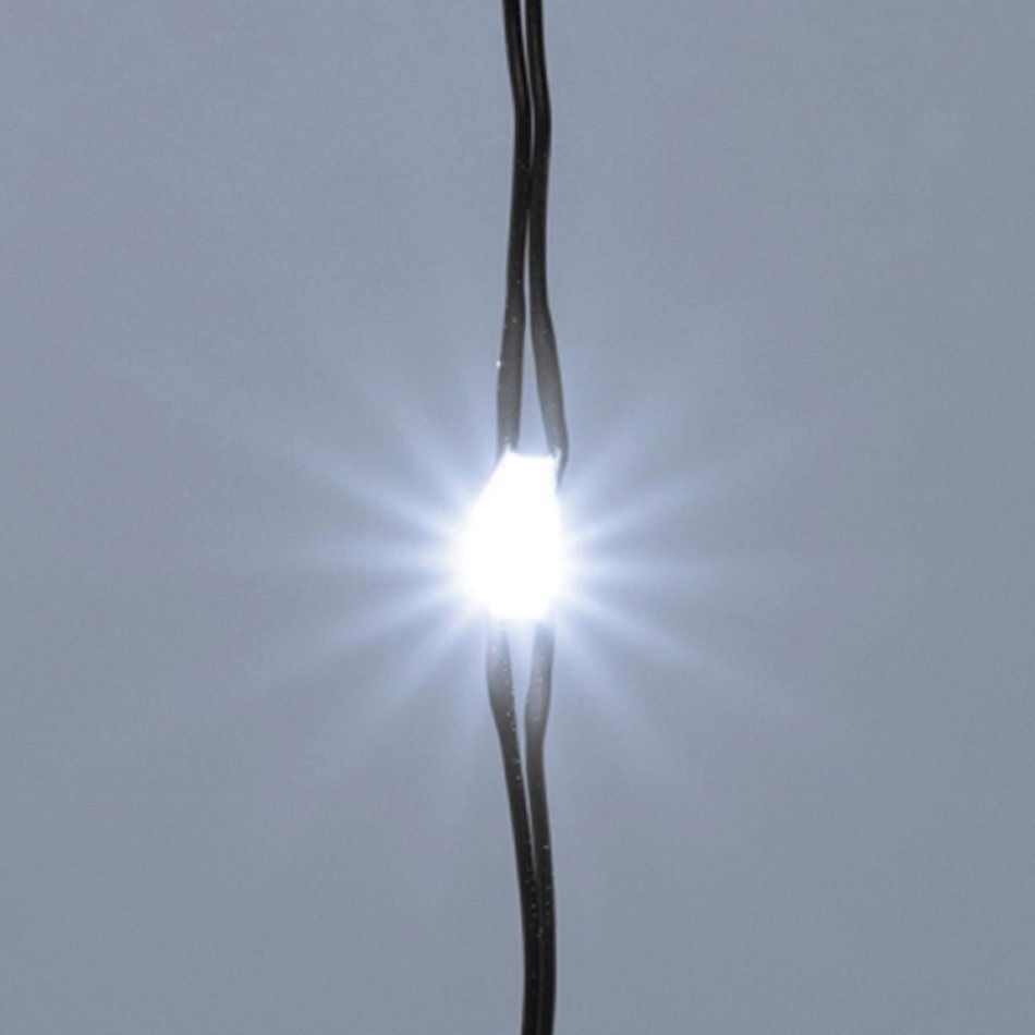 Home ML 250G/WH 2,4m/250 LED/kül-beltéri/IP44/hidegfehér Micro LED-es karácsonyi fényfüzér-köteg