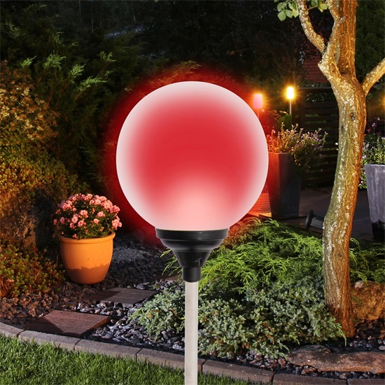 Home MX 625 napelemes LED színváltós kerti lámpa