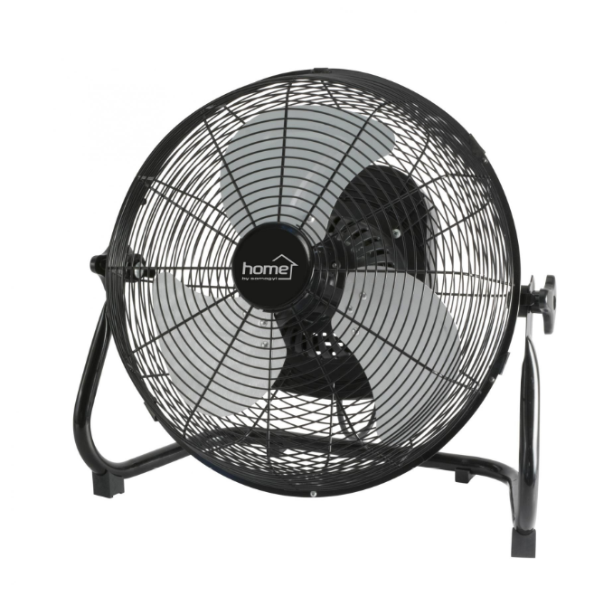 Home PVRO 40 ezüst, 40 cm, sebességfokozat száma:3, 50 W, padló ventilátor (Újszerű)