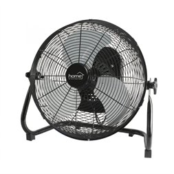 Home PVRO 40 ezüst, 40 cm, sebességfokozat száma:3, 50 W, padló ventilátor (Újszerű)