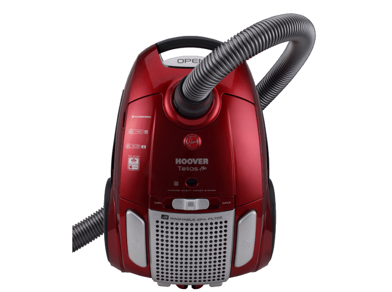 Hoover TE70_TE75011 piros porzsákos porszívó