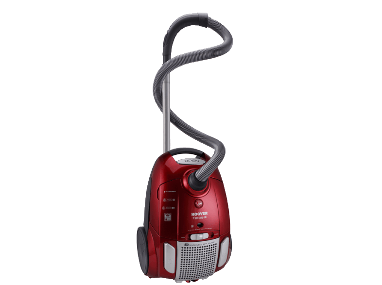 Hoover TE70_TE75011 piros porzsákos porszívó