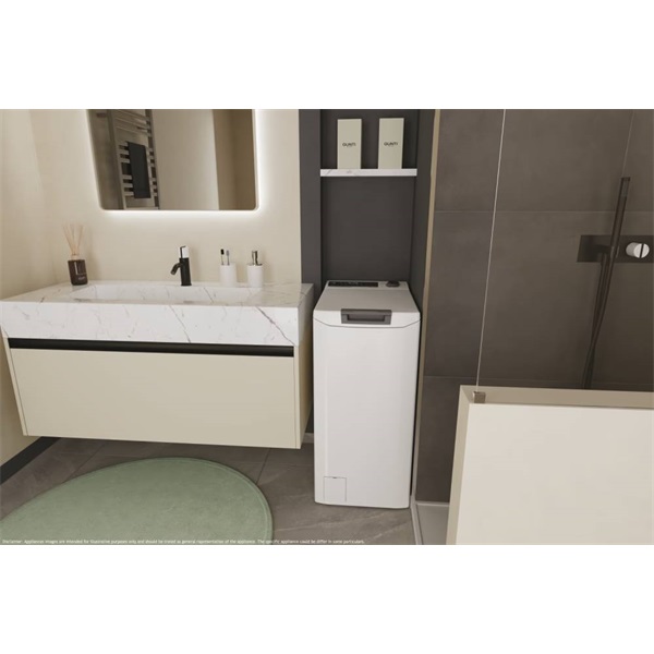 Hoover THOS476TM5 7 kg felültöltős mosógép