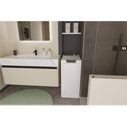 Hoover THOS476TM5 7 kg felültöltős mosógép