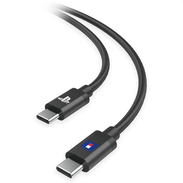 Hori Charging Play 60W 3m PlayStation 5 DualSense USB Type C adat és töltő kábel