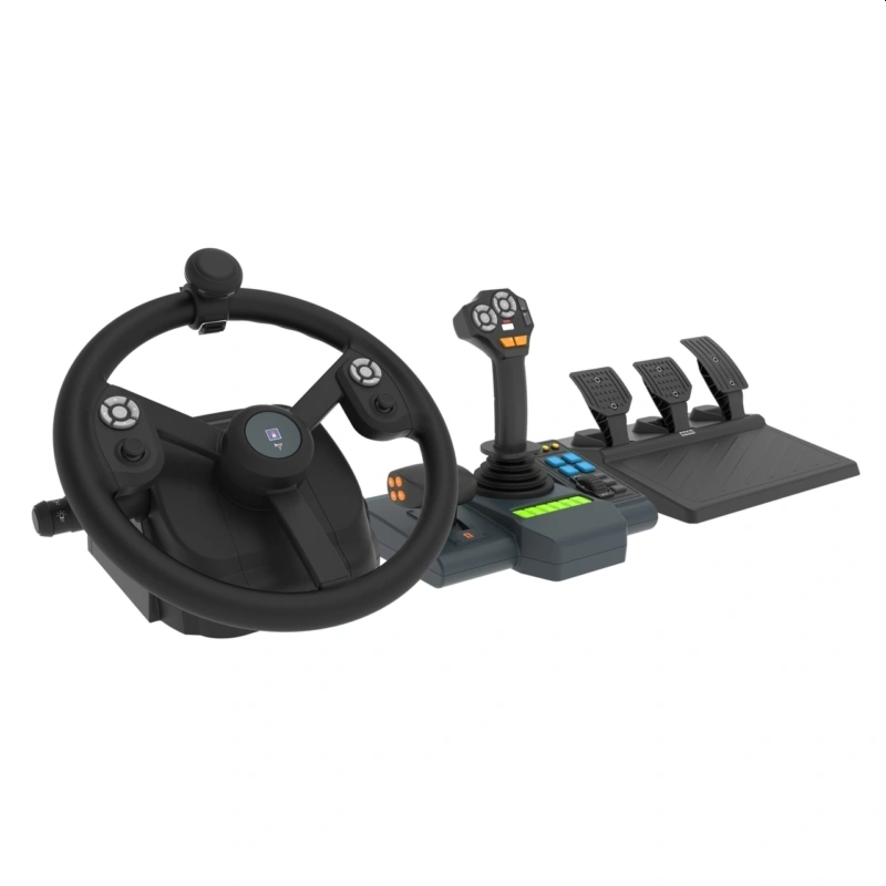 Hori Farming Vehicle Control System, PC (Windows), USB, vezetékes, kormány szett