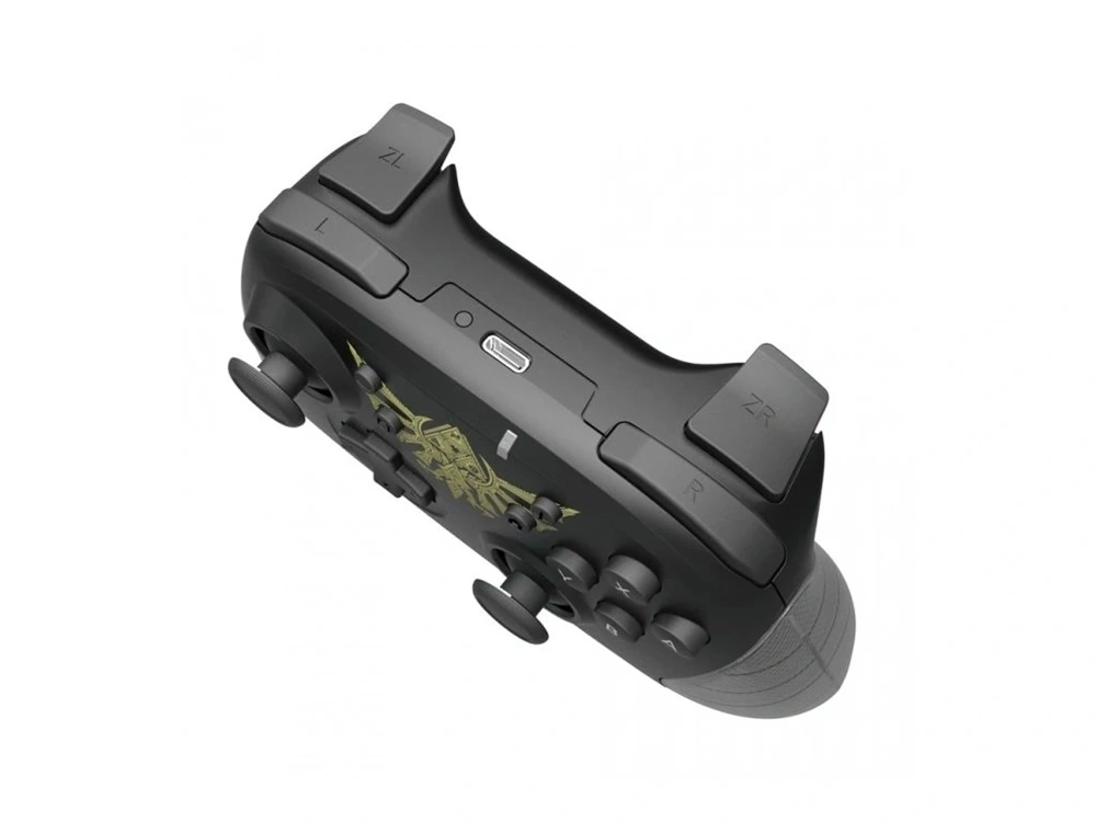 Hori NSP164 Nintendo Switch HORIPAD The Legend of Zelda mintás vezeték nélküli fekete kontroller