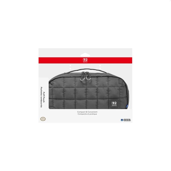 Hori Puff Pouch Nintendo Switch 2 Official szürke védőtok