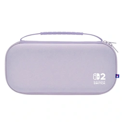 Hori Slim Tough Pouch, Nintendo Switch 2, Official, levendula konzol védőtok