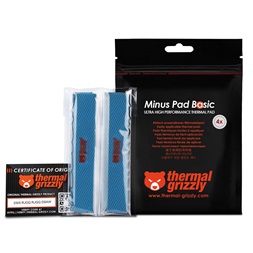 Hővezető lap Thermal Grizzly Minus Pad Basic - 120 x 20 x 0,5 mm, 4 db