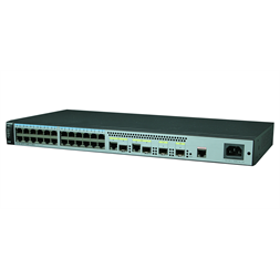 Huawei S5720-28TP-PWR-LI-ACL 8xGbE PoE+ LAN 16xGbE LAN 2xGbE Combo RJ45/SFP 2xGbE SFP PoE+ 124W L3 menedzselhető switch