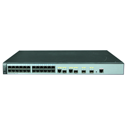 Huawei S5720-28TP-PWR-LI-AC 24GbE PoE+ LAN 2xGbE Combo RJ45/SFP 2xGbE SFP PoE+ 370W L3 menedzselhető switch