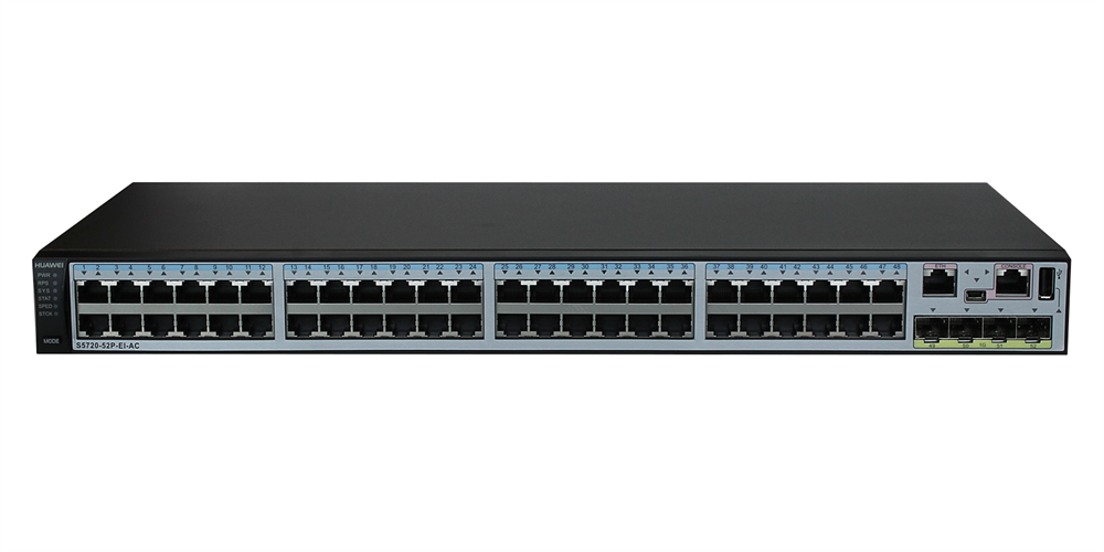 Huawei S5720-52P-EI-AC 48xGbE LAN 4xGbE SFP L3 menedzselhető switch