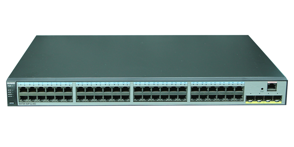 Huawei S5720-52P-LI-AC 48xGbE LAN 4xGbE SFP L3 menedzselhető switch