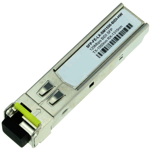 Huawei SFP-FE-LX-SM1550-BIDI Fast Ethernet Single mode 1550/1310nm 15 km távolság LC BIDI eSFP optikai modul