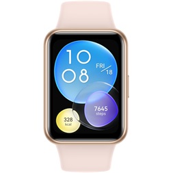 Huawei Watch Fit 2 szilikon pántos pink okosóra (Újracsomagolt)