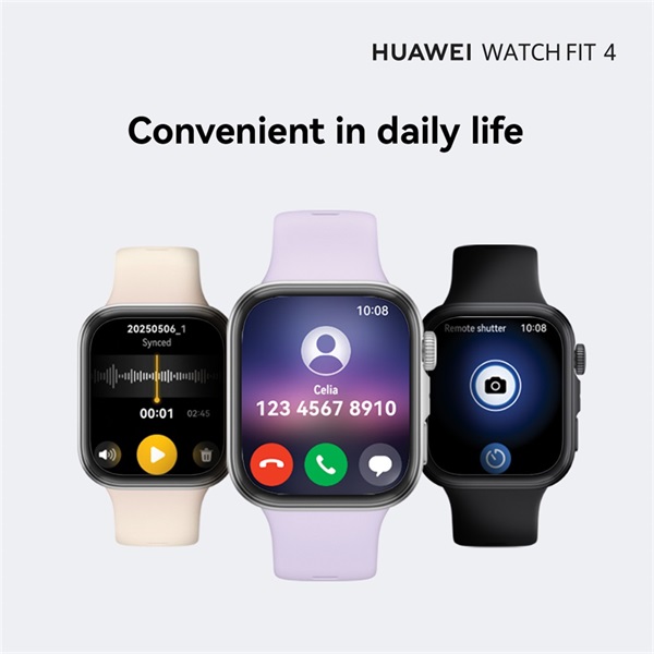Huawei Watch Fit 4 fehér okosóra