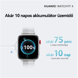 Huawei Watch Fit 4 fehér okosóra