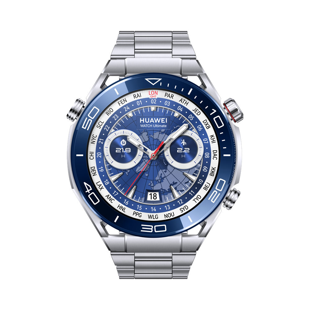 Huawei Watch Ultimate titánium szíjjal okosóra