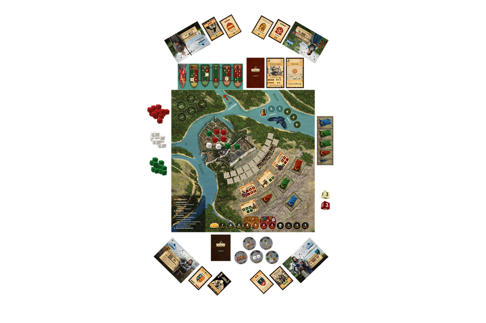 Hunyadi - A nándorfehérvári viadal társasjáték