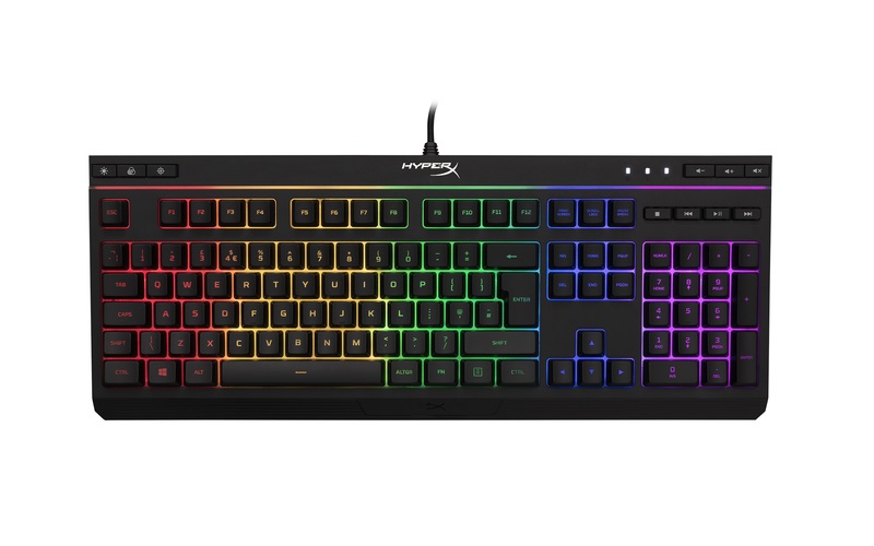 HyperX Alloy Core UK RGB világító gamer billentyűzet