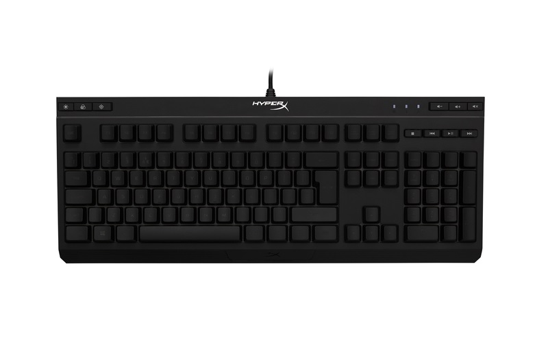 HyperX Alloy Core UK RGB világító gamer billentyűzet