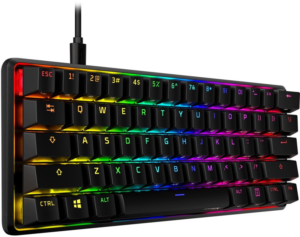 HyperX Alloy Origins 60 mechanikus US gamer billentyűzet