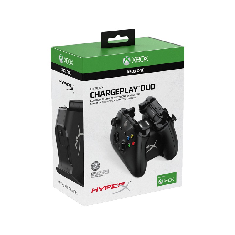 HyperX 4P5M6AM ChargePlay Duo Xbox One fekete kontroller töltőállomás