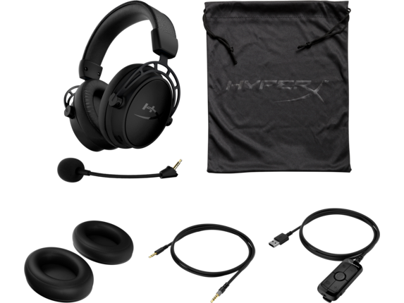 HyperX Cloud Alpha S 3,5 Jack Blackout gamer headset