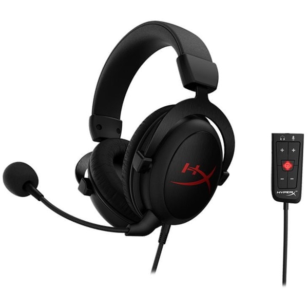 HyperX Cloud Core + 7.1 3,5 Jack fekete gamer headset