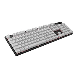 HyperX Pudding PBT US fehér gamer billentyű szett
