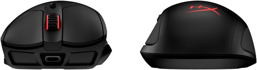 HyperX Pulsefire Dart vezeték nélküli fekete gamer egér