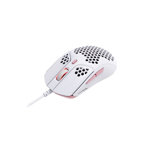 HyperX Pulsefire Haste fehér-rózsaszín gamer egér