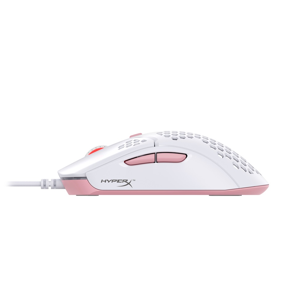 HyperX Pulsefire Haste fehér-rózsaszín gamer egér