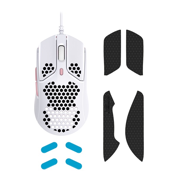 HyperX Pulsefire Haste fehér-rózsaszín gamer egér